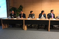 Renato Cunha, Presidente do SINDAÇÚCAR/PE, debatedor Fórum Desafios da Regulação do Setor Elétrico no Horizonte 2019-2023, com participação Diretor Aneel, André Pepitone, Presidente EPE, Reive Barros, Presidente Chesf, Fábio Lopes, entre outros, Auditório Rio Mar Trade Center, dia 18/maio/2018