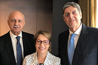 Negociações exitosas para o Brasil entre Mercosul e União Europeia. Participando Renato Cunha, Presidente do SINDAÇÚCAR/PE, Tereza Cristina, Ministra da Agricultura e Pedro Robério do SINDAÇÚCAR/AL, em Bruxelas/Bélgica, dia 26/junho/2019