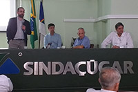 Seminário realizado no Auditório da sede do SINDAÇÚCAR/PE apresentado pela Agência Nacional do Petróleo com presenças de Usinas dos Estados de Pernambuco, Paraíba, Rio Grande do Norte, Piauí e Maranhão, dia 24/abril/2019